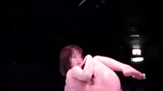 Slutty авдаг руу зөөлөн үтрээ том гөлгөр хойлог